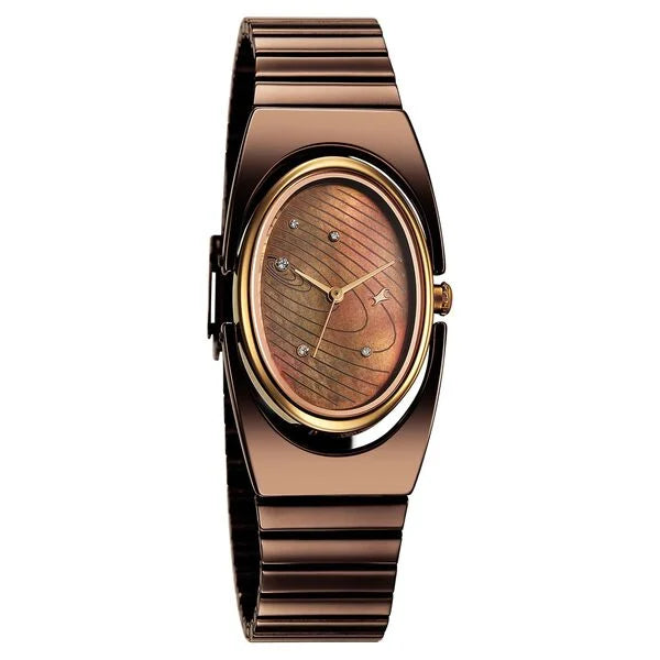 Fastrack UFO Quartz Analog Watch For Girls 6318km02 - KRISHNA WATCH COMPANY