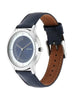 Titan Yin & Yang Blue Dial Analog Leather Strap Watch For Men 1825Sl04