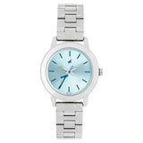 Fastrack Tropical Waters Quartz Analog Green Dial Metal Strap Watch for Girls ns68008sm07 / 68008sm07