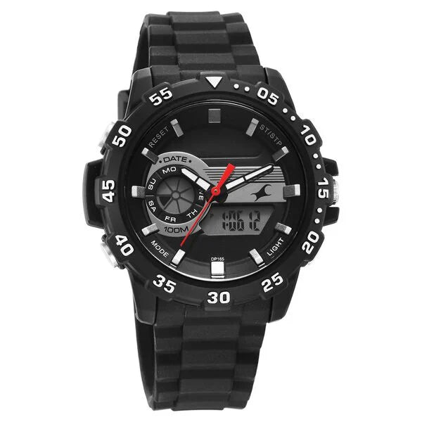 Fastrack Street line Silicone Strap Watch for Girls 68029PP01 - KRISHNA WATCH COMPANY