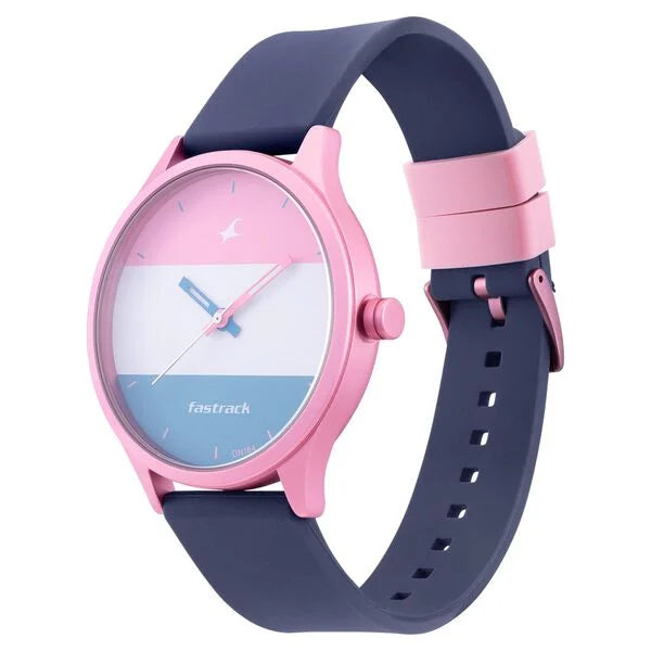FASTRACK Analog Watch with Silicone Strap - 68031AP03 - KRISHNA WATCH COMPANY