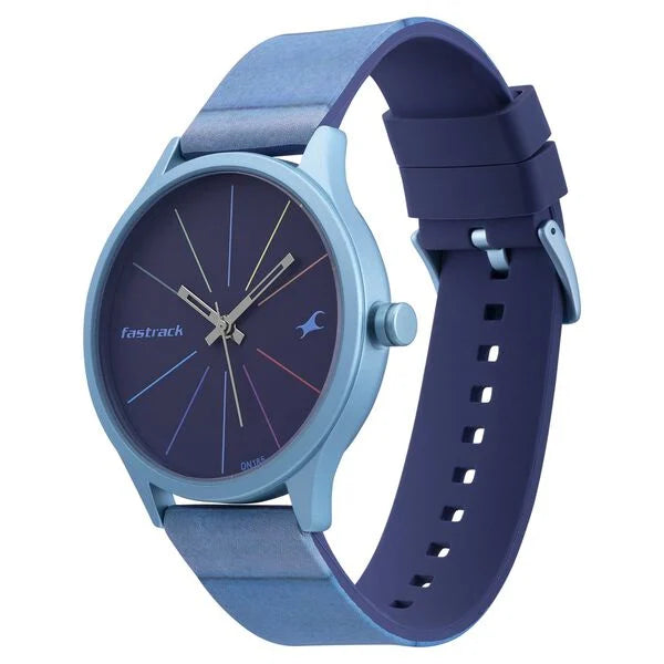 FASTRACK Unisex Silicon Strap Analog Watch - 68031AP04 - KRISHNA WATCH COMPANY