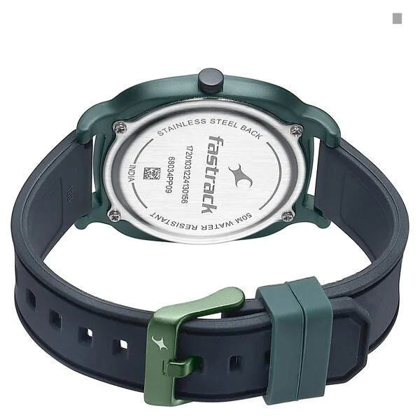 Fastrack Hype Retro Aracde Quartz Analog Watch For Unisex - 68034PP09W - KRISHNA WATCH COMPANY