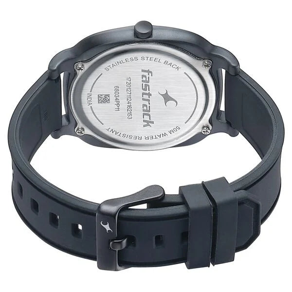 Fastrack Hype Retro Aracde Quartz Analog Watch For Unisex 68034pp11w - KRISHNA WATCH COMPANY