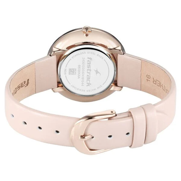 Fastrack Younique Quartz Analog Watch For Girls - 68035KL02 - KRISHNA WATCH COMPANY