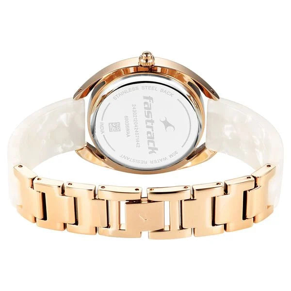 Fastrack Younique Quartz Analog Watch For Girls - 68036KD03 - KRISHNA WATCH COMPANY