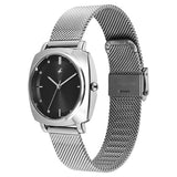 Fastrack Stunners X Quartz Analog Black Dial Stainless Steel Strap Watch For Girls 68043sm03 - KRISHNA WATCH COMPANY