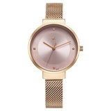 Fastrack Stunners X Quartz Analog Pink Dial Stainless Steel Strap Watch For Girls 68045wm02 - KRISHNA WATCH COMPANY