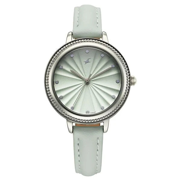 Fastrack Stunners X Quartz Analog Green Dial Watch For Girls - 68048SL01 - KRISHNA WATCH COMPANY