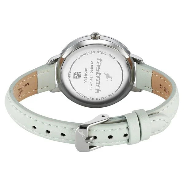 Fastrack Stunners X Quartz Analog Green Dial Watch For Girls - 68048SL01 - KRISHNA WATCH COMPANY