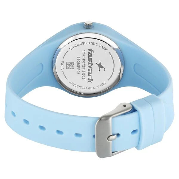 Fastrack Tweens Quartz Analog Watch - 68050PP05W - KRISHNA WATCH COMPANY