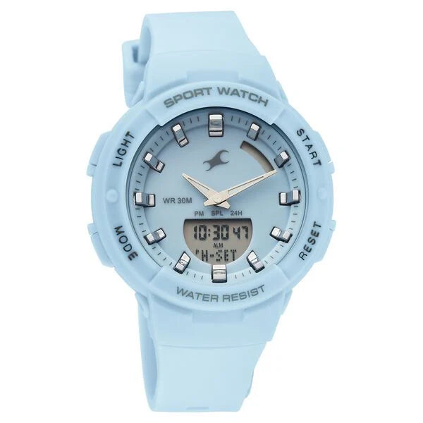 Fastrack StreetStyle Quartz Analog Watch For Girls - 68054PP02W - KRISHNA WATCH COMPANY