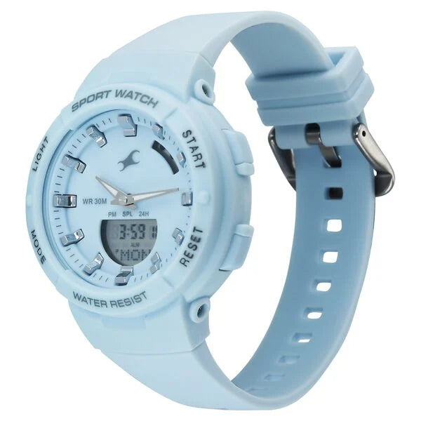 Fastrack StreetStyle Quartz Analog Watch For Girls - 68054PP02W - KRISHNA WATCH COMPANY
