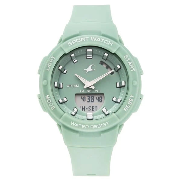 Fastrack Street Style Quartz Analog Watch For Girls - 68054PP03W - KRISHNA WATCH COMPANY
