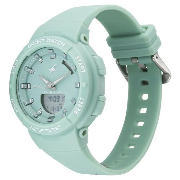Fastrack Street Style Quartz Analog Watch For Girls - 68054PP03W - KRISHNA WATCH COMPANY