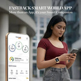 Fastrack Ryz Women Smartwatch - 68062PP03K