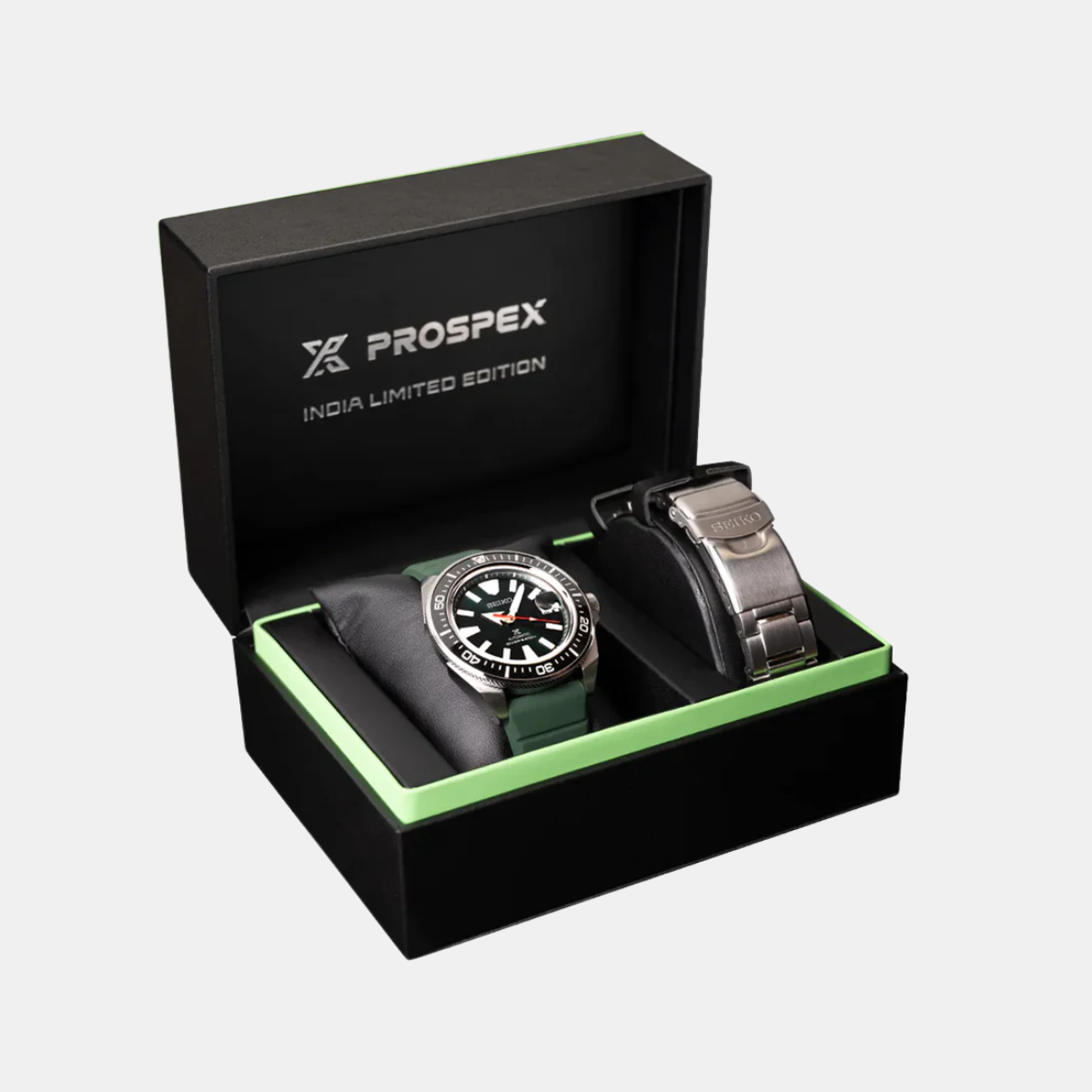 Seiko Prospex Forest Green - India Limited Edition - SRPL29K1 - KRISHNA WATCH COMPANY
