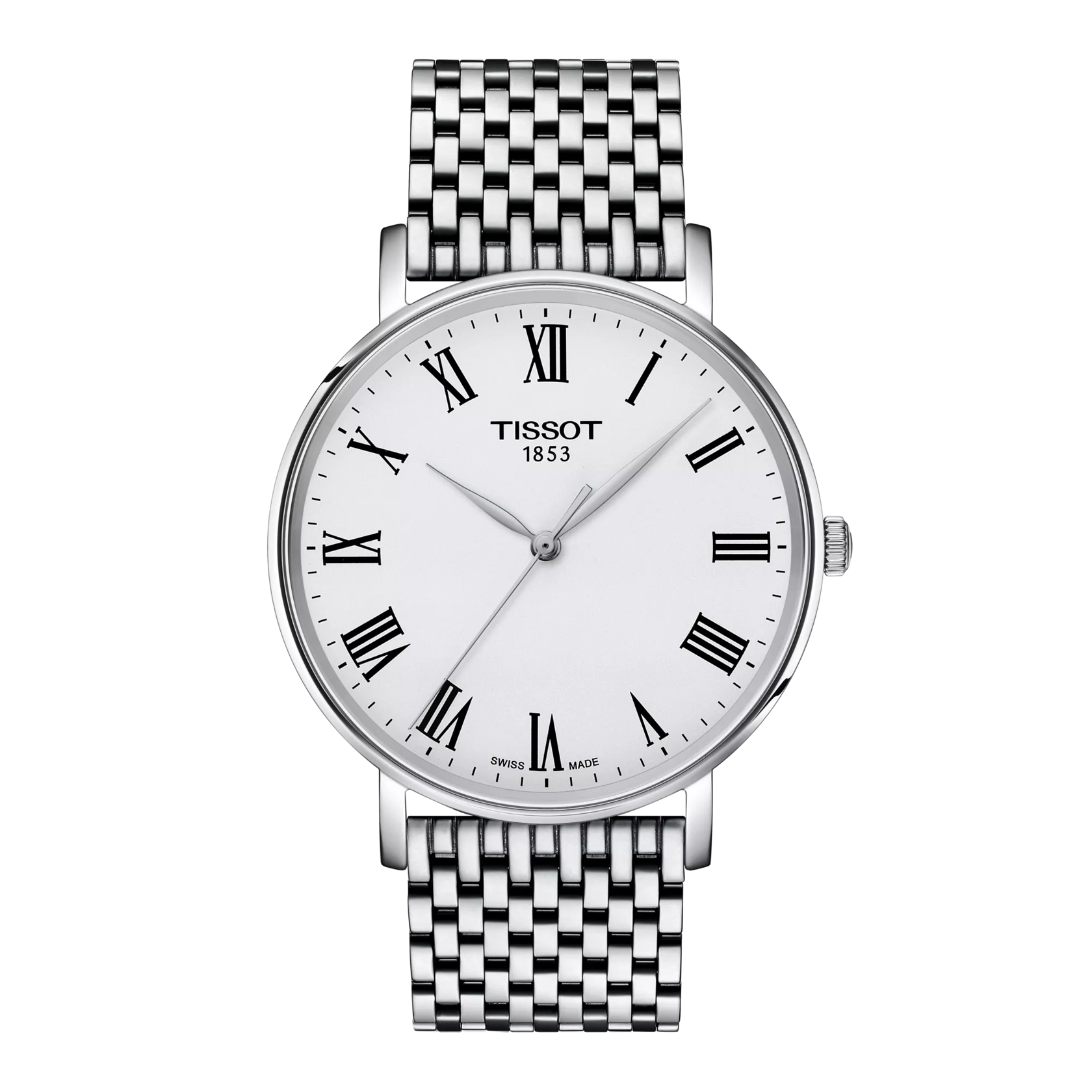 Tissot T-Classic Everytime Swiss Analog Watch for Men - T1434101103300 - KRISHNA WATCH COMPANY