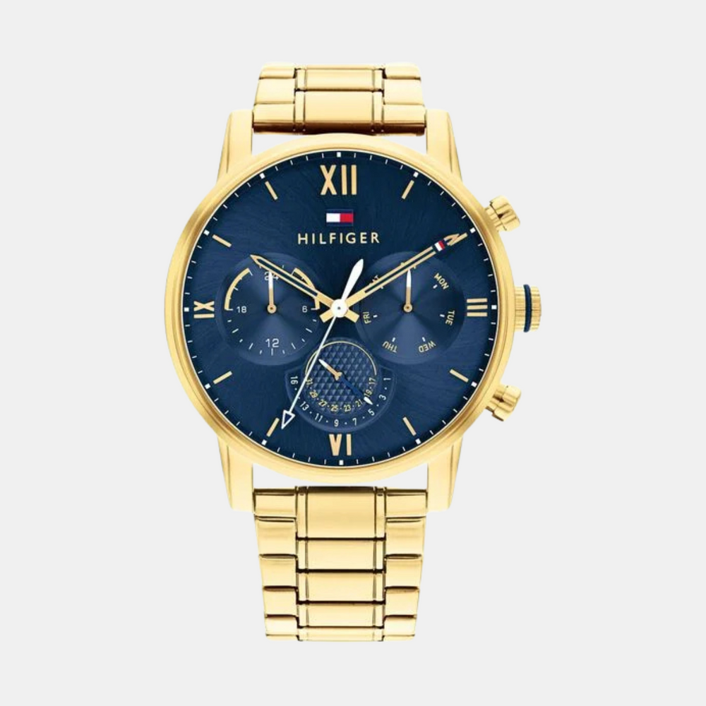 Tommy Hilfiger Blue Dial Stainless Steel Strap Watch - NDTH1791880 - KRISHNA WATCH COMPANY
