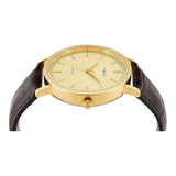 TIMEX Champagne Round Dial Analog Mens Watch - TWTG12201 - KRISHNA WATCH COMPANY