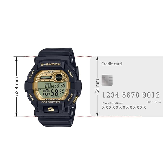 CASIO G-SHOCK Men GD-350GB-1DR - G1455 - KRISHNA WATCH COMPANY
