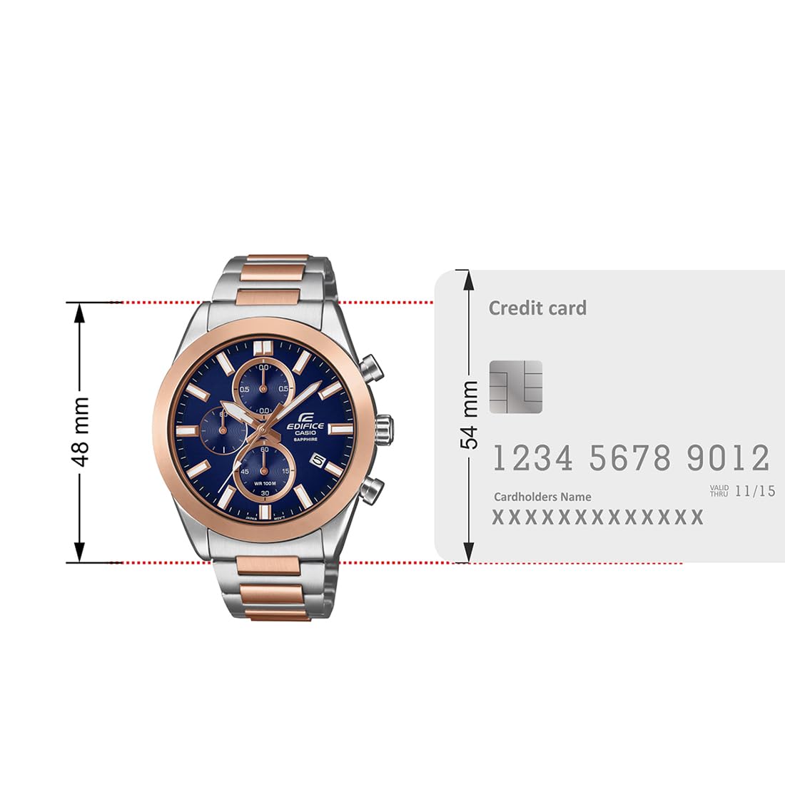 Casio Edifice EFB-710SG-2AVUDF - ED668 - KRISHNA WATCH COMPANY