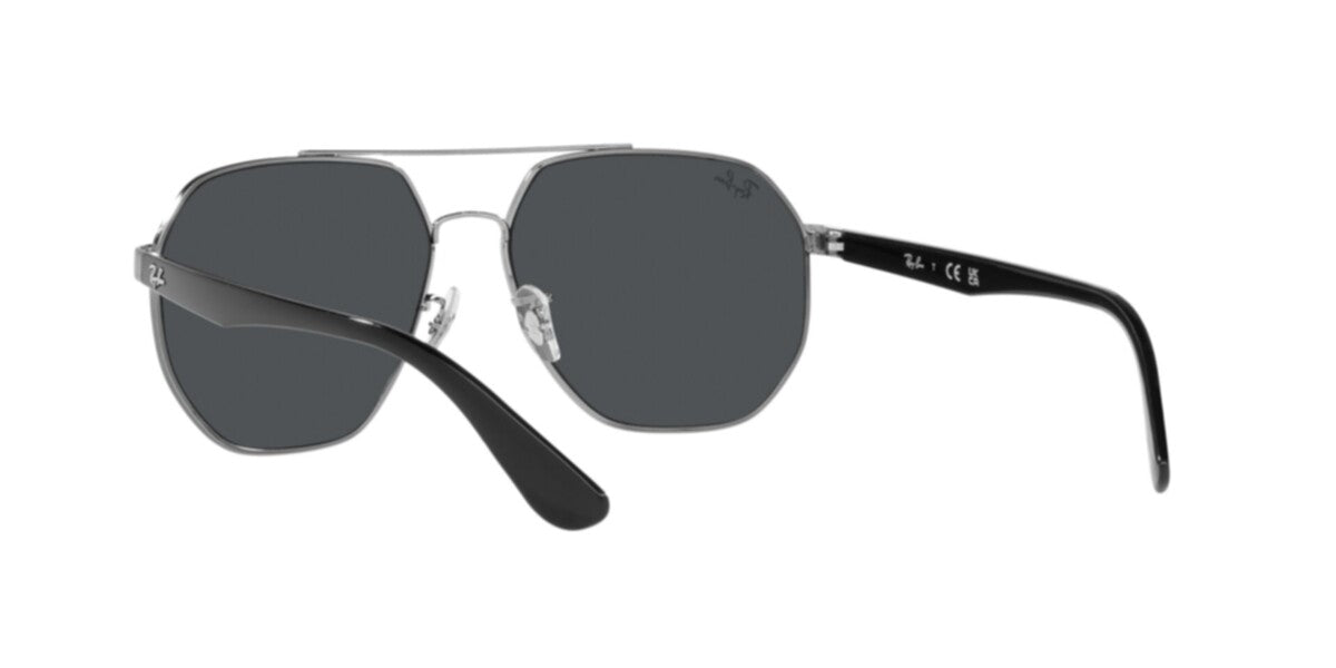 RAY-BAN SUNGLASSES | GUNMETAL SUNGLASSES ( 0RB3714I | IRREGULAR | GUNMETAL FRAME | GREY LENS ) - KRISHNA WATCH COMPANY