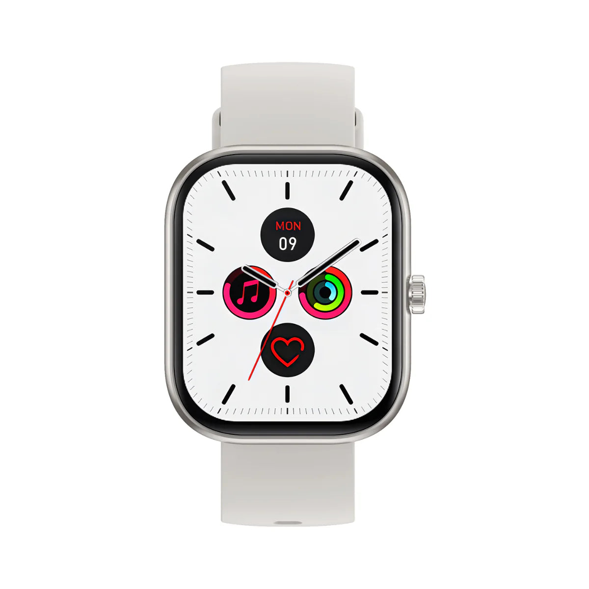Timex iConnect Arc 2.01 inches (5.1 cm) Display with BT Calling Smartwatch For Unisex - TWIXW1402T - KRISHNA WATCH COMPANY