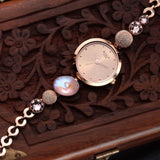 Titan Raga Women's Charm: Elegant Mother with Ornate Strap Watch - 2606WM08