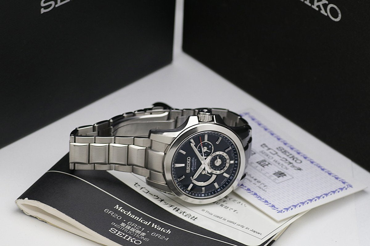 SEIKO Ananta Automatic Black Dial SPB021J1 - KRISHNA WATCH COMPANY