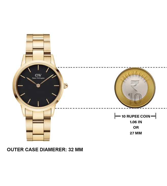 DANIEL WELLINGTON Iconic Watch for Women DW00100566 - KRISHNA WATCH COMPANY