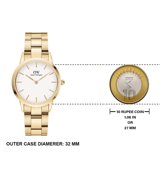 DANIEL WELLINGTON Iconic Watch for Women DW00100565 - KRISHNA WATCH COMPANY