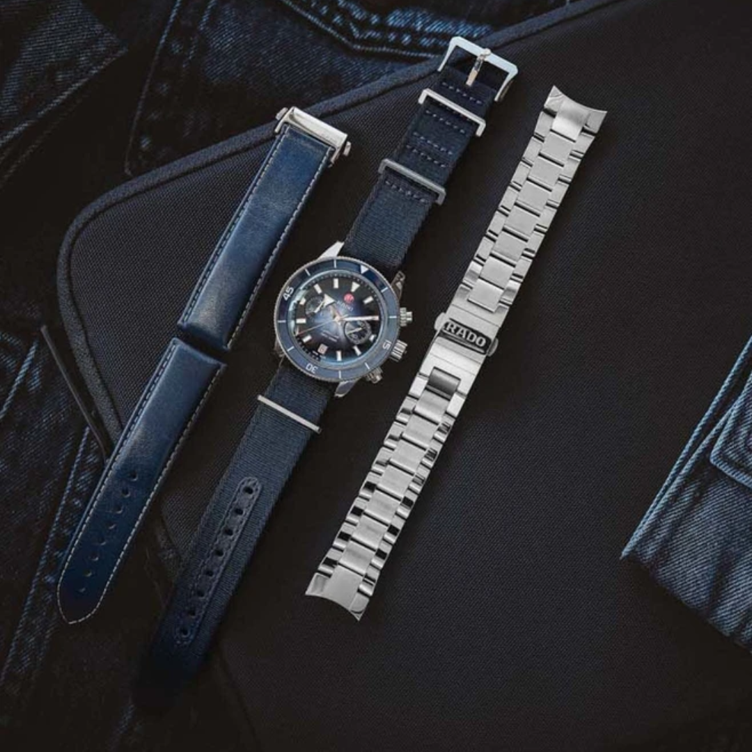 RADO Captain Cook Automatic Chronograph R32145208 - KRISHNA WATCH COMPANY