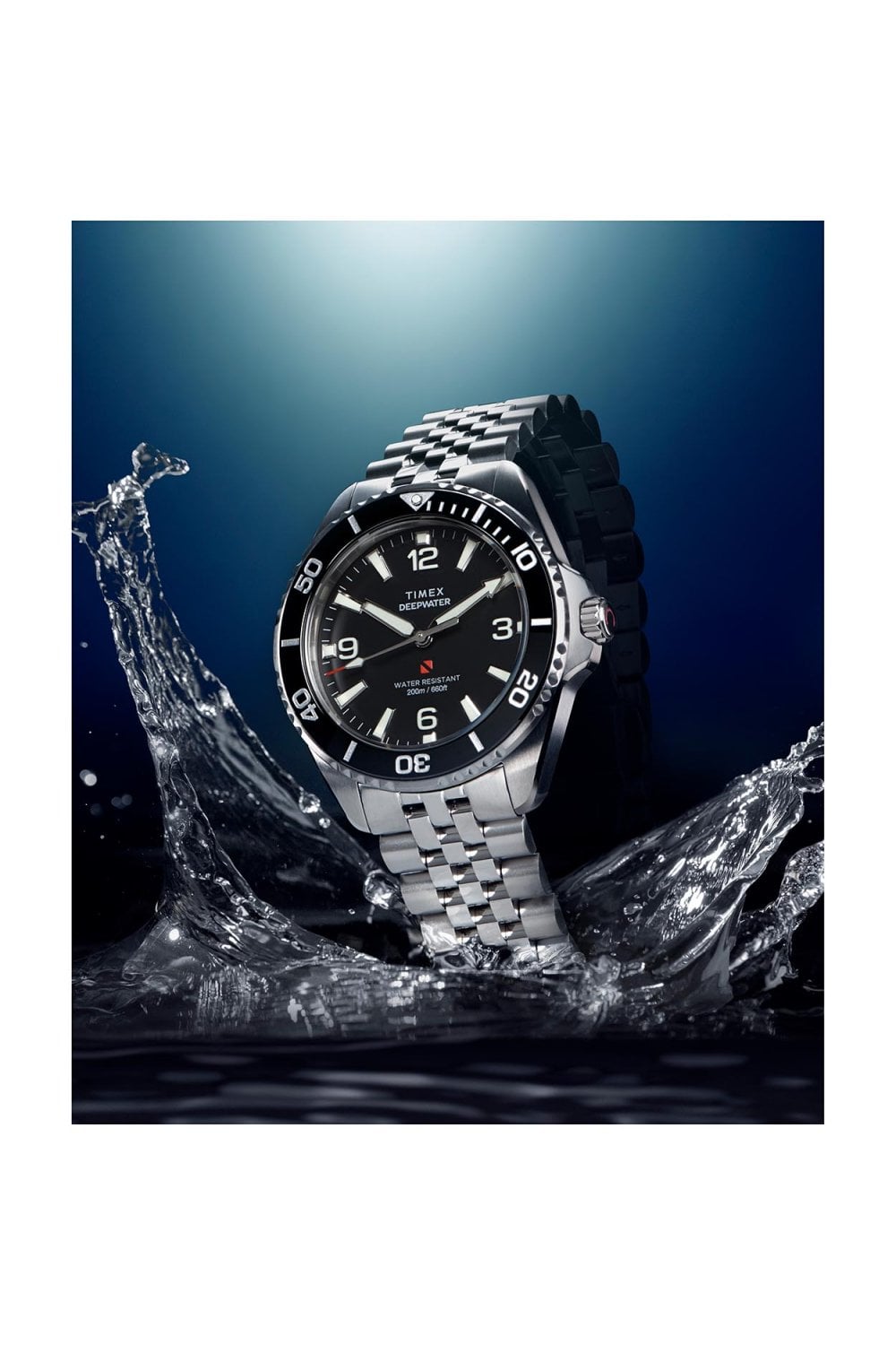 Timex Deepwater Arctic 40mm Bracelet Watch TW2Y64500 - KRISHNA WATCH COMPANY