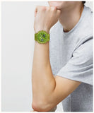 Lacoste LC33 Dual-Display Multifunction Green Silicone Strap 2011432