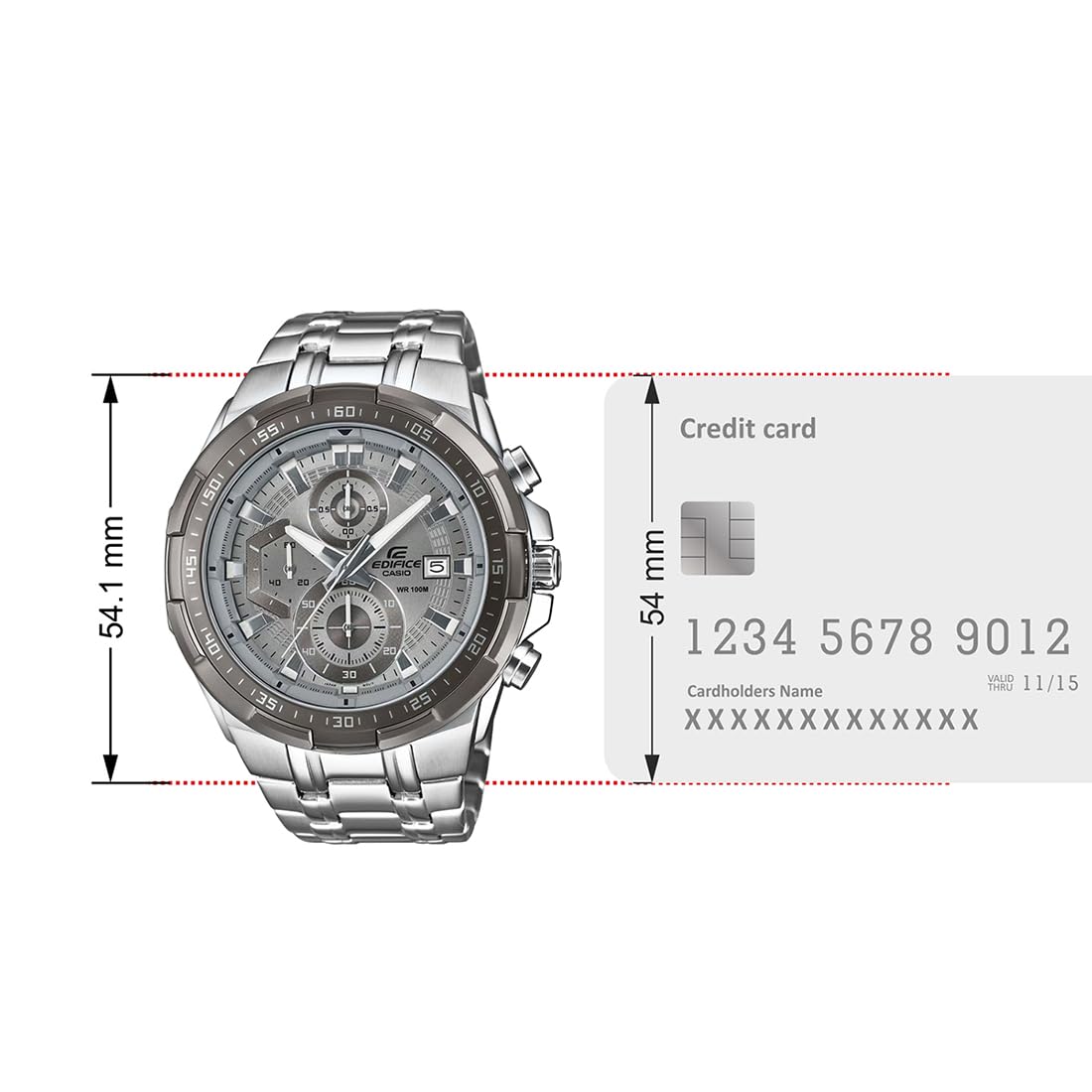 Casio Edifice EFR-539DE-8AVUDF - ED676 - KRISHNA WATCH COMPANY