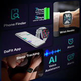 Timex iConnect Calling Ace 1.83"(4.64 cm) Display with Functional Crown and BT Calling Smartwatch For Unisex - TWIXW1102T - KRISHNA WATCH COMPANY