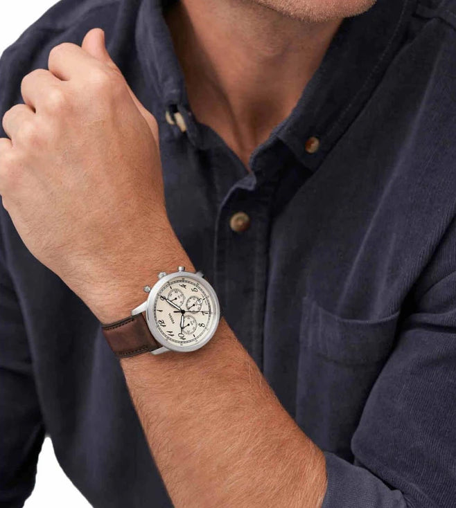FOSSIL Neutra Chronograph Watch for Men FS6022 - KRISHNA WATCH COMPANY