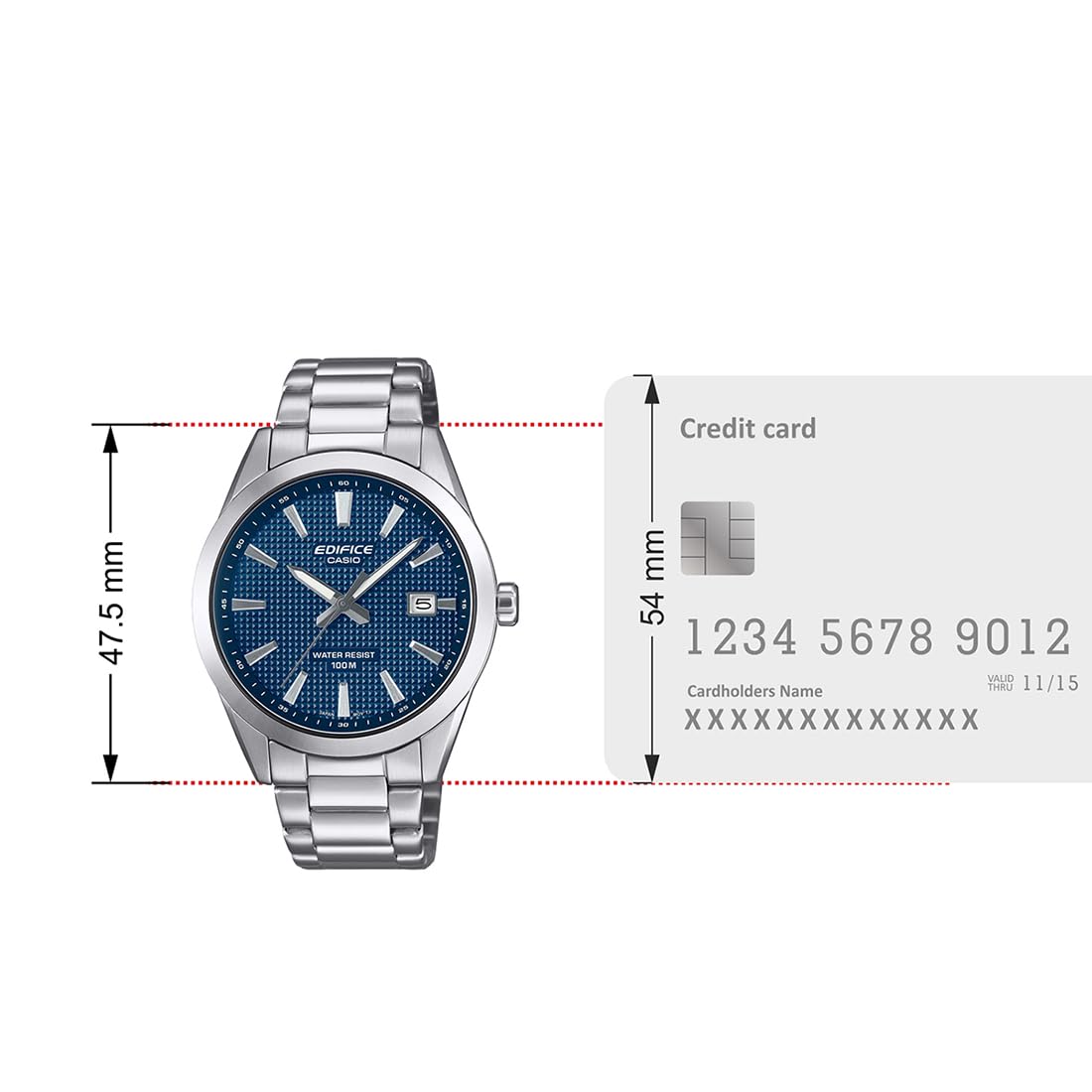 Casio Edifice Men EFV-160D-2AVDF - ED684 - KRISHNA WATCH COMPANY