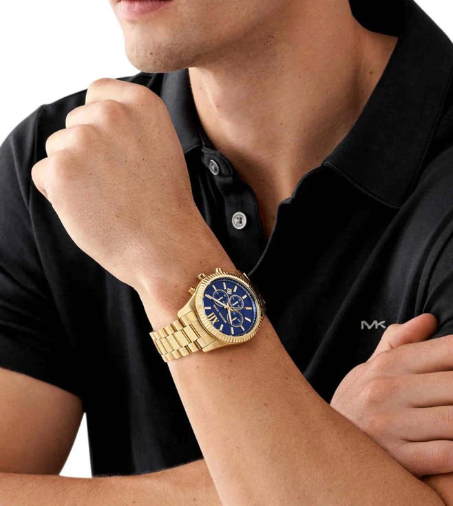 MICHAEL KORS Lexington Chronograph Watch for Men - MK9153 - KRISHNA WATCH COMPANY