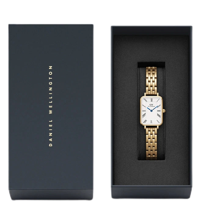 DANIEL WELLINGTON Quadro Analog Watch for Women DW00100688K - KRISHNA WATCH COMPANY