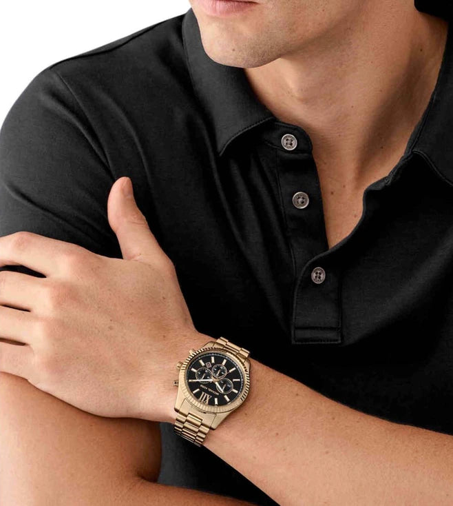 MICHAEL KORS Lexington Chronograph Watch for Men - MK9155 - KRISHNA WATCH COMPANY