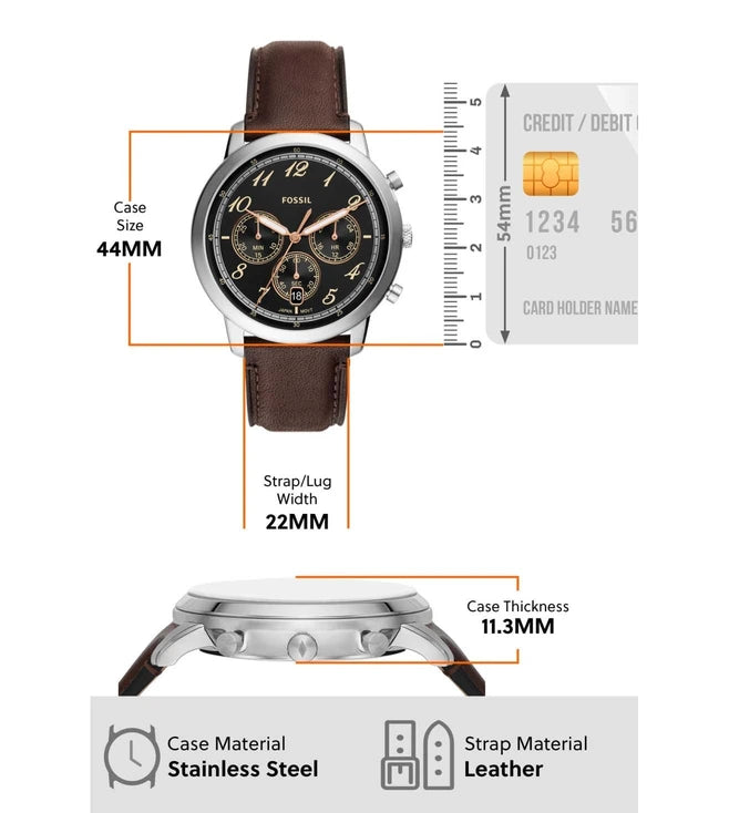 FOSSIL Neutra Chronograph Watch for Men FS6024 - KRISHNA WATCH COMPANY