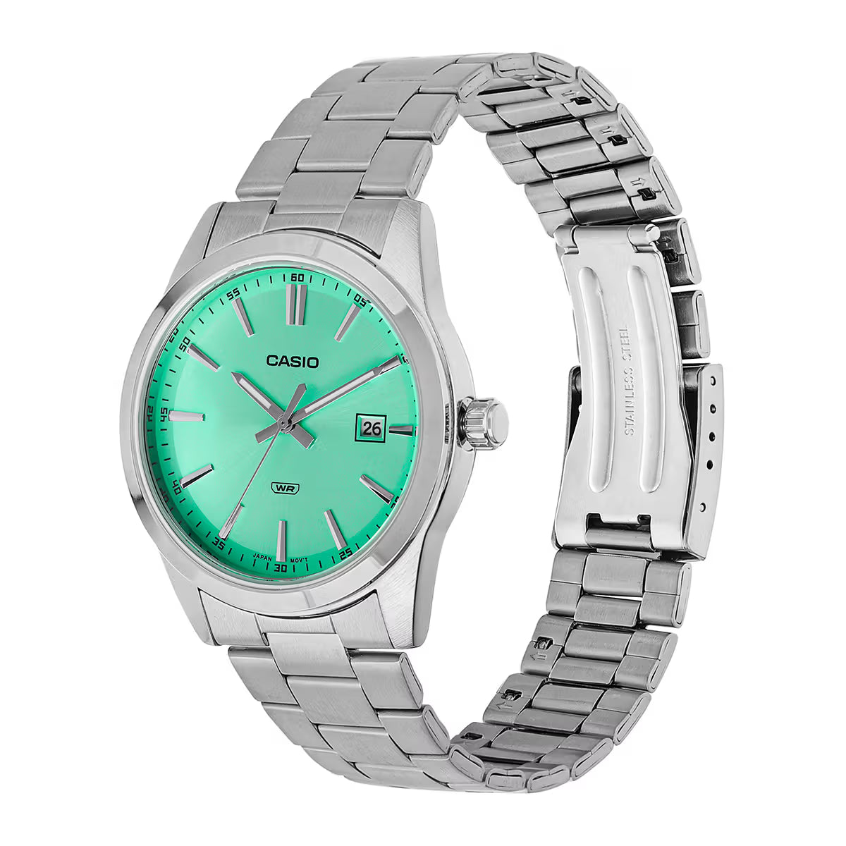 CASIO Analog ENTICER MEN MTP-VD03D-3A2UDF - A2244 - KRISHNA WATCH COMPANY