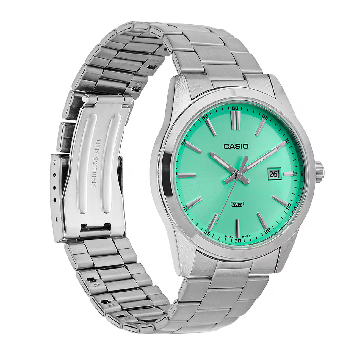 CASIO Analog ENTICER MEN MTP-VD03D-3A2UDF - A2244 - KRISHNA WATCH COMPANY