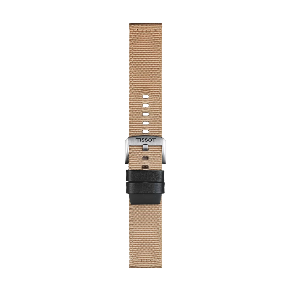 Tissot Official Beige Textile Watch Strap Lugs 22 mm - T852046752 - KRISHNA WATCH COMPANY