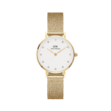 Daniel Wellington Petite Lumine Pressed Evergold Watch - DW00100604K