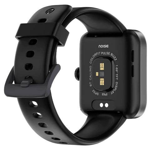 Noise ColorFit Grande Smartwatch Black - KRISHNA WATCH COMPANY