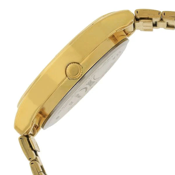 Champagne Dial Golden Stainless Steel Strap Watch - 7023YM09 - KRISHNA WATCH COMPANY