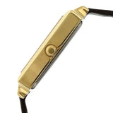 Sonata Quartz Analog White Dial Leather Strap Watch for Men - 7078YL01